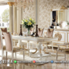 Revianno Classy Set Meja Makan Mewah Luxury Design ST2323