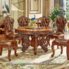 Harga Meja Makan Jati Mewah Ukir Jepara New Sale ST2354