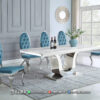 Best Selling Meja Makan Minimalis Alumunium Raveena ST2376 | Sofa Tamu Jepara - Dima Furniture Best Selling Meja Makan Minimalis Alumunium Raveena ST2376