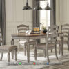 Furniture Meja Makan Minimalis Natural Solid Wood ST2378 | Sofa Tamu Jepara - Dima Furniture Furniture Meja Makan Minimalis Natural Solid Wood ST2378
