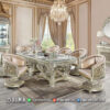 Set Meja Makan Ukir Termewah Glamours Must Have ST2392 | Sofa Tamu Jepara - Dima Furniture Set Meja Makan Ukir Termewah Glamours Must Have ST2392