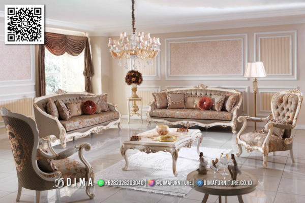 Milatova Royal Sofa Tamu Mewah Jepara Terbaru 3ST