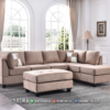 Sofa Sudut Minimalis Dima Beige Nyaman Elegan 11ST