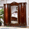 Lemari Pakaian Mewah Dima Royal Mirror 4 Pintu 47ST