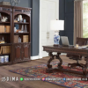 Meja Kantor Klasik Dima - Elegan & Mewah Kayu Jati 58ST Meja Kantor Klasik Dima - Elegan & Mewah Kayu Jati 58ST
