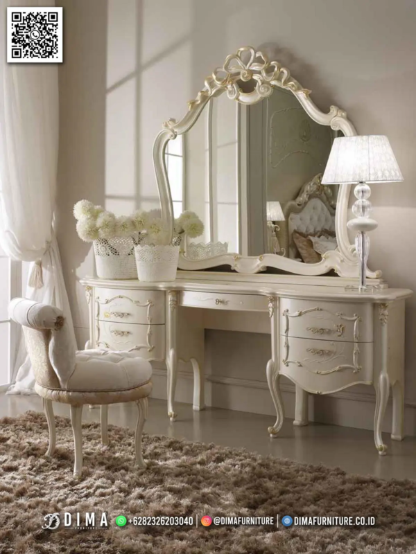 Meja Rias Ukiran Classic Dima Furniture Luxury