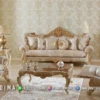 Set Ruang Tamu Mewah Achava Gold Ukiran Jepara 105ST | Sofa Tamu Jepara - Dima Furniture Set Ruang Tamu Mewah Achava Gold Ukiran Jepara 105ST