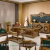 Meja Direktur Klasik Aristone Mewah Ukiran Jepara 86ST | Sofa Tamu Jepara - Dima Furniture Meja Direktur Klasik Aristone Mewah Ukiran Jepara 86ST