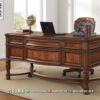Meja Kantor Jati Klasik Elegan Premium Jepara 65ST