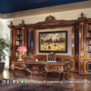 Meja Kantor Klasik Montella Desain Elegan dan Mewah 82ST | Sofa Tamu Jepara - Dima Furniture Meja Kantor Klasik Montella Desain Elegan dan Mewah 82ST