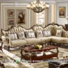 Sofa Sudut Mewah Royal Celestia – Premium Jepara 121ST