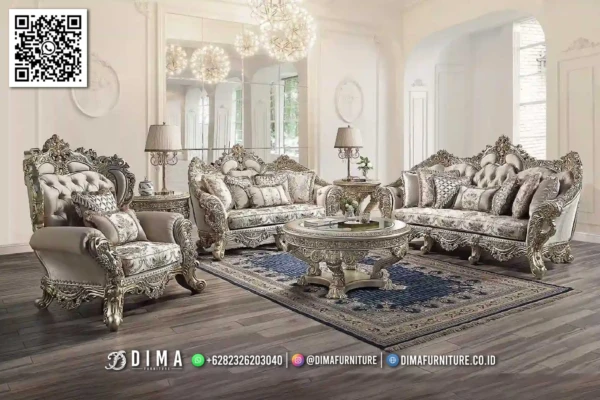 Set Sofa Ruang Tamu Mewah Imperial Jeslyn Classic 164STC &mdash; sofa ruang tamu