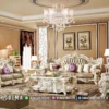 Sofa Ruang Tamu Mewah Golden Estrella – Elegant Classic 125ST