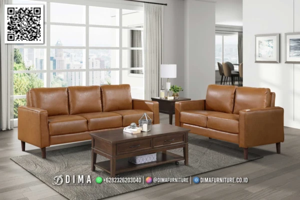 Sofa Ruang Tamu Premium Quality Oscar Brown 129ST