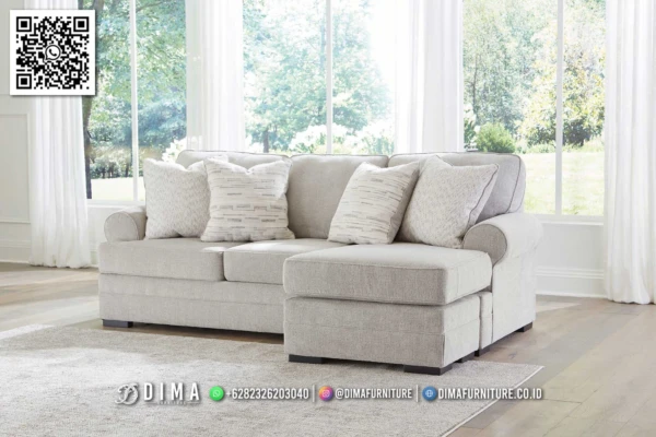 Sofa Sudut Minimalis Ruang Tamu Cantik Calvera 130ST