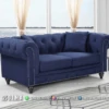 Sofa Tamu Chesterfield Premium Marliene Navy 132ST