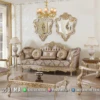Set Sofa Tamu Jepara Gold Classic Elegance Soraya 141ST