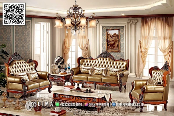 Sofa Tamu Mewah Furniture Jepara Jati Berkualitas 139ST