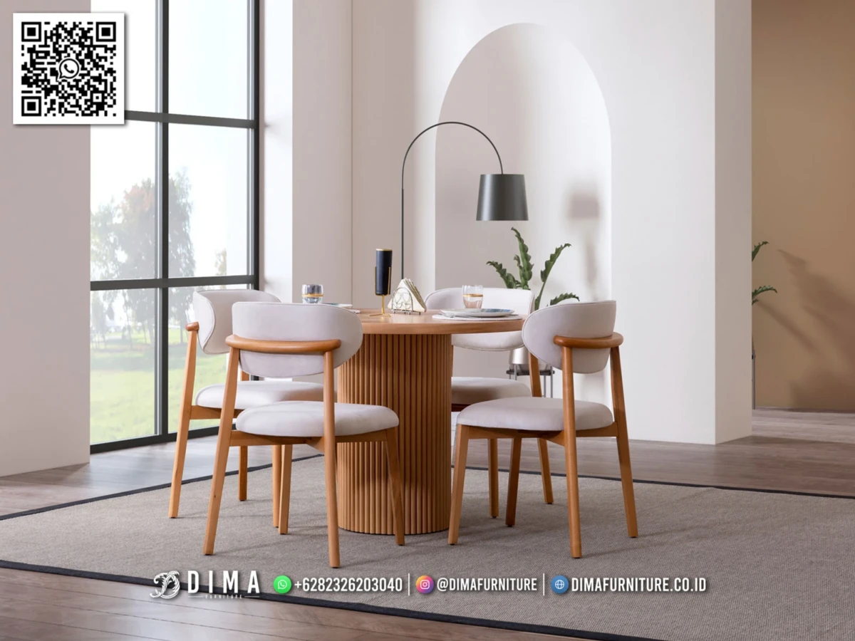 Set Meja Makan Bundar