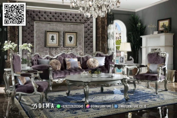 Set Sofa Tamu Mewah Klasik Dominic Order Now 151ST &mdash; sofa tamu mewah