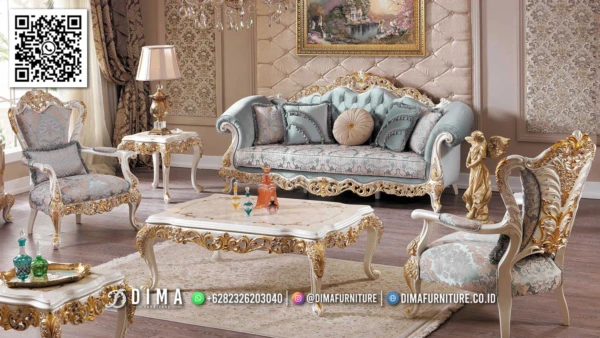 Set Sofa Tamu Ukir Mewah Jepara Beautiful Valery 147ST