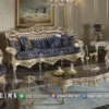Sofa Tamu Klasik Mewah Jepara Blue Gold Authentic 148ST | Sofa Tamu Jepara - Dima Furniture Sofa Tamu Klasik Mewah Jepara Blue Gold Authentic 148ST