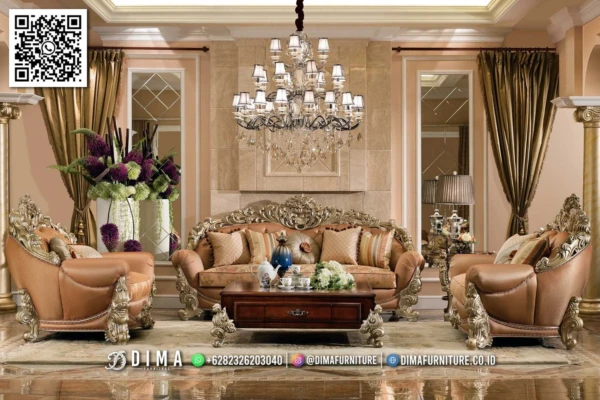 Sofa Tamu Mewah Exclusive Windsor Luxury Mebel 159ST