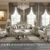 Sofa Tamu Ukir Jepara Aurelius Luxury Elegan Populer 165ST