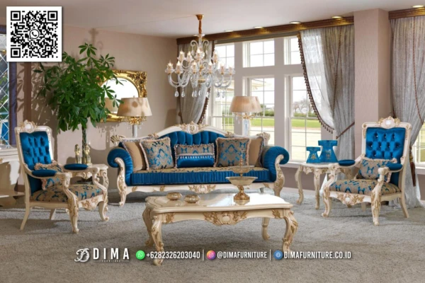 Set Sofa Tamu Mewah Royal Berkualitas Tinggi 171ST