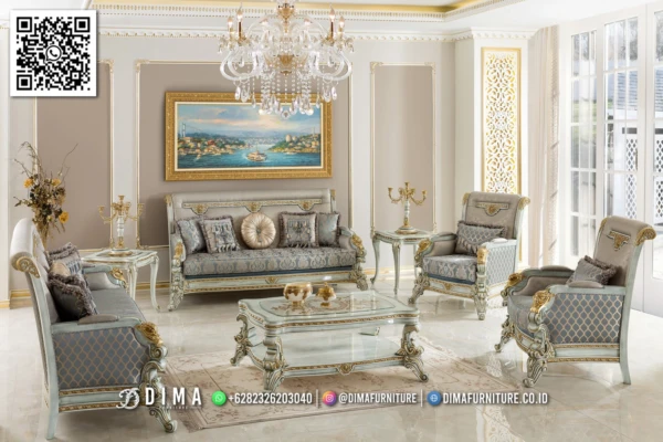 Sofa Tamu Klasik Ukir Luxury Royal Charm 172ST