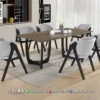 Desain Meja Makan Charlotte Luxury Grey Set 216ST | Sofa Tamu Jepara - Dima Furniture Desain Meja Makan Charlotte Luxury Grey Set 216ST