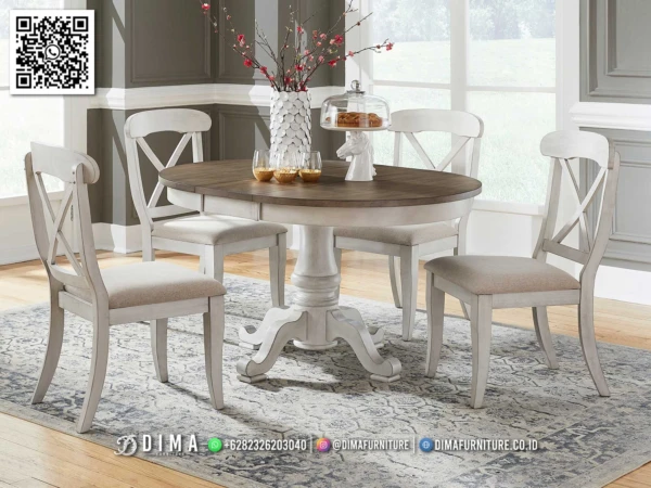 Jual Meja Makan Vienna Premium Rustic Farmhouse 212ST