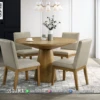 Meja Makan Minimalis Jepara Kayu Jati Solid Premium 194ST | Sofa Tamu Jepara - Dima Furniture Meja Makan Minimalis Jepara Kayu Jati Solid Premium 194ST