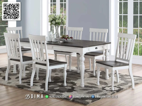 Meja Makan Minimalis Modern Putih Pilihan Terbaik 199ST