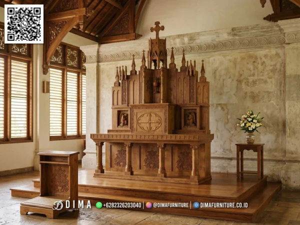 Mimbar Sambahyang Altar Gereja Jati Cathedral Prime 223ST