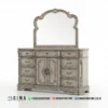 Meja Konsul Jati Klasik Premium Cermin Furniture Antik 231ST | Sofa Tamu Jepara - Dima Furniture Set Meja Konsul 231ST