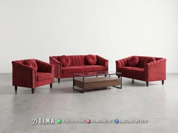 Sofa Tamu Mewah Jati Jepara 234ST