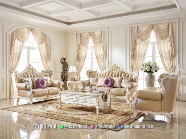 Sofa Tamu Mewah Jepara Adelaide 236ST