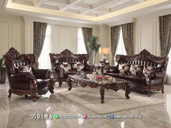 Sofa Tamu Ukir Jati Jepara 239ST